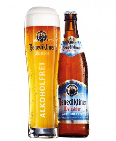 BENEDIKTINER WEISSBIER ALKOHOLFREI – 20 x 0,5 Liter