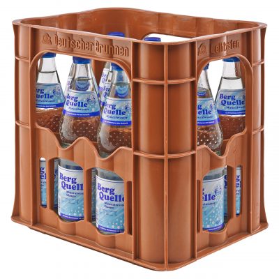 BERG QUELLE Mineralwasser Classic Kasten-12 x 0,7 Liter